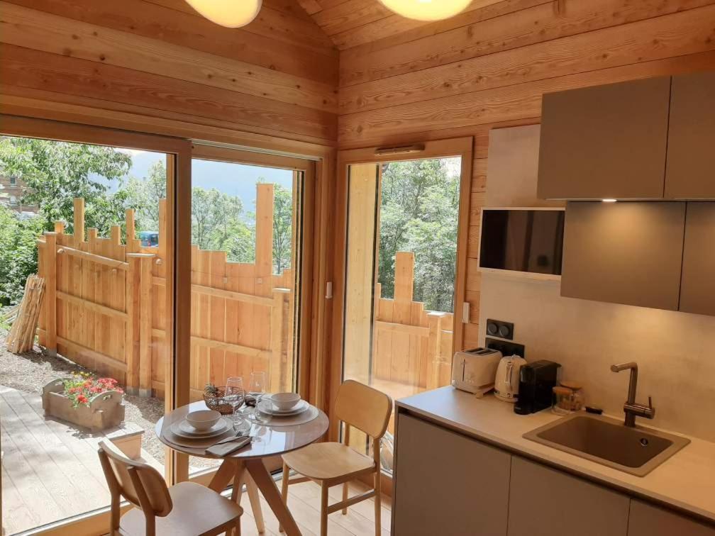 Petit Chalet Neuf Independant 2 Pers "La Cabane De Jean " Бриансон Экстерьер фото