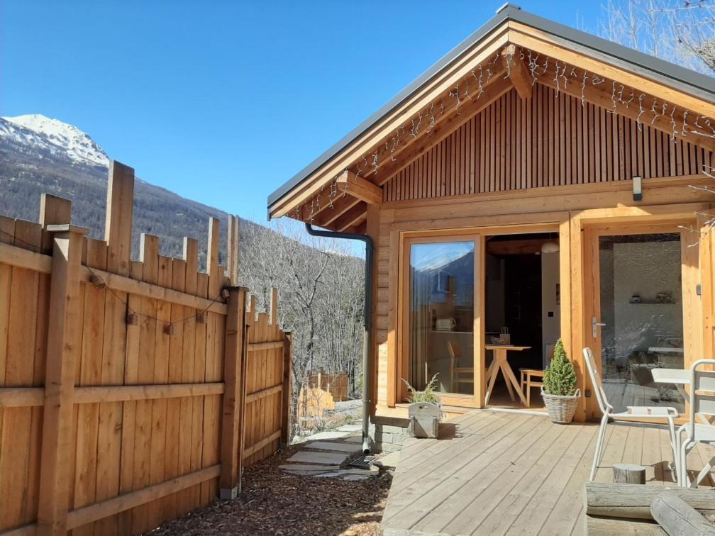 Petit Chalet Neuf Independant 2 Pers "La Cabane De Jean " Бриансон Экстерьер фото
